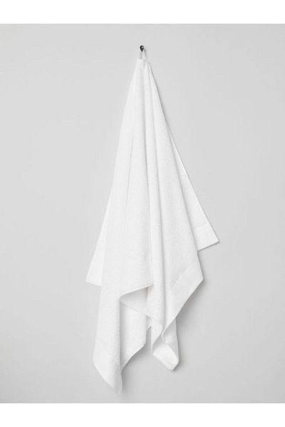 Gentelle Seren Luxury Hotel Bath Towel–100% Cotton,650 GSM–Ultra-Soft & Absorbent – White, 80x150 cm