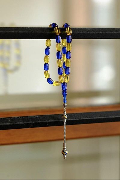 dergah tesbih Premium Series Silver Tassel Rosary