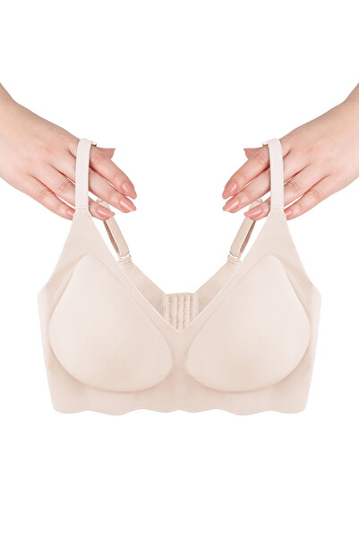 koza iç giyim Laser Seamless Invisible Removable Pad Bra Without Underwire