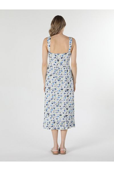 Colin's Regular Fit Printed Women's Multicolor Dress