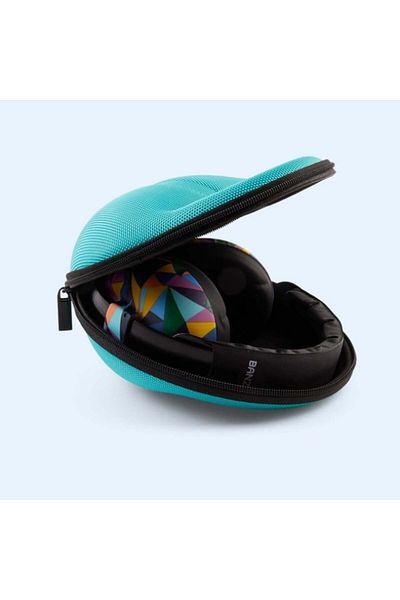 Banz Protective Case for Baby Earmuffs 3-36 Months – Hard EVA, Strap Included, Turquoise