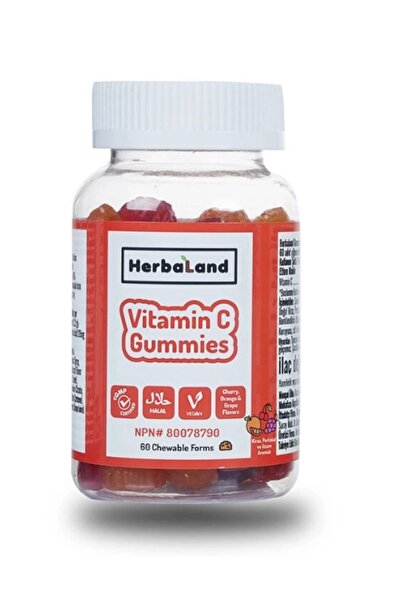 Herbaland Kids Gummies Vitamin C 60 Adet