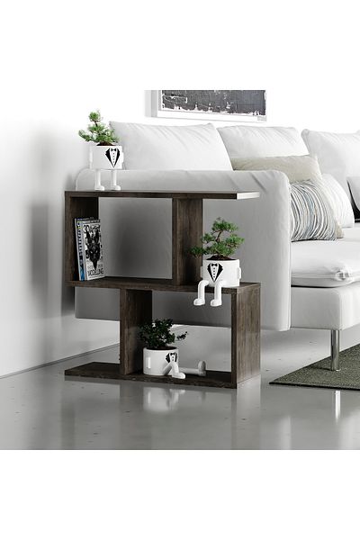 Mourah Home Homemania Side Table Dark Side End Coffee Multipurpose
