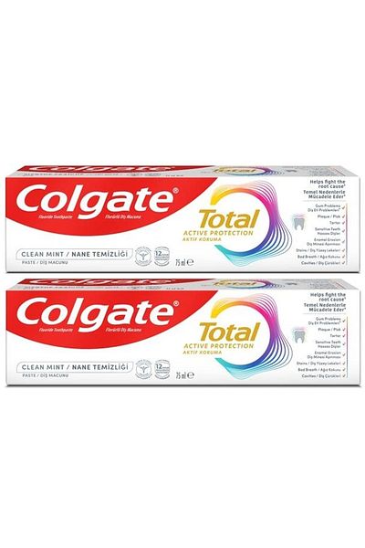 Colgate Total Advanced Mint Cleaning Toothpaste 75 ml 2 Pieces