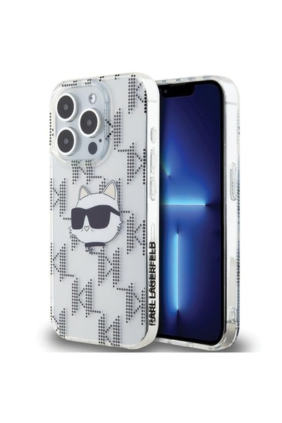 Karl Lagerfeld Θήκη για iPhone 15 Pro Max IML Luxury, Karl Lagerfeld - Διαφανής