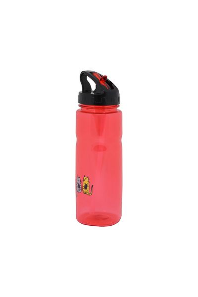 Biggdesign Cats Tritan Flask 650 ml Red