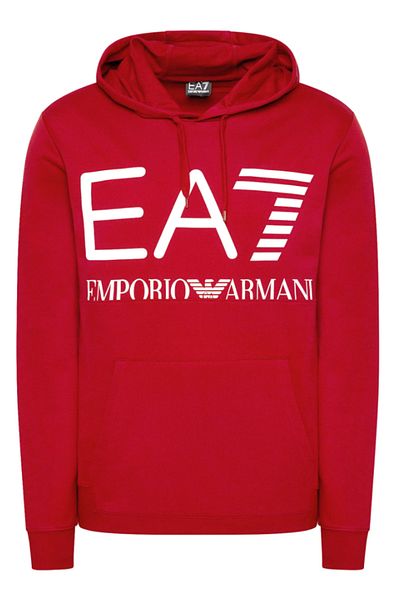Emporio Armani MENS HOODIE men's compression longsleeve Red