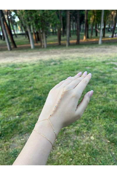 Glowy&Co. Whisper Gold Color Tarnish-Free Steel Şahmeran