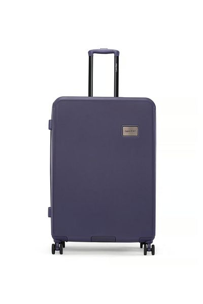 Calvin Klein Bleeker Street Hardside Spinner Luggage On 4 Double Wheels, Ultra Lightweight ABS