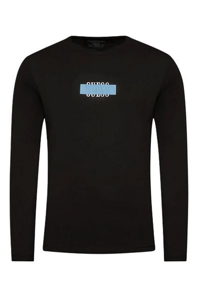 Guess GUESS ARDIS CN LS TEE men's longsleeve black