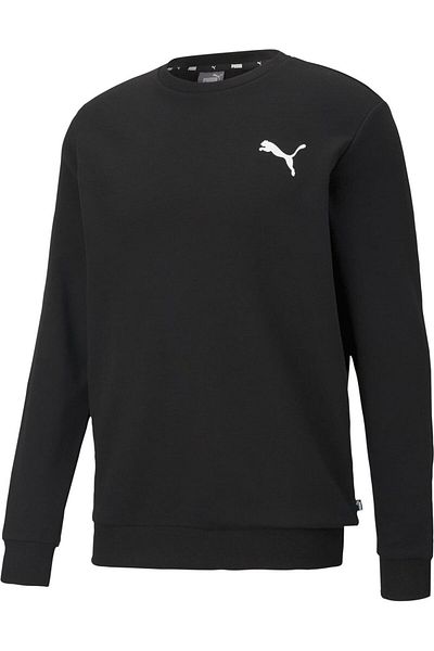 Puma ESS Small Logo Crew TR Puma Black-Cat mens sweatshirt black