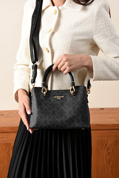 Cacharel Dámská kabelka do ruky a přes rameno Paris Monogram Fabric