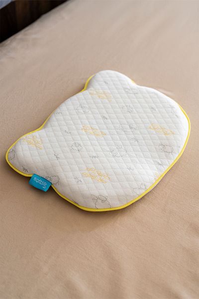 Softlife Visco Flat Head Pillow Head Shaper Visko Pillow 24X21X3 cm