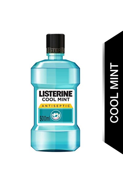 Listerine Cool Mint Oral Plaque Reduction Antiseptic Daily Mouthwash Big (500ml)