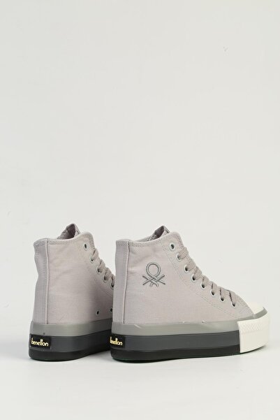 Benetton Gray Women's Sports Shoes Bn-30944