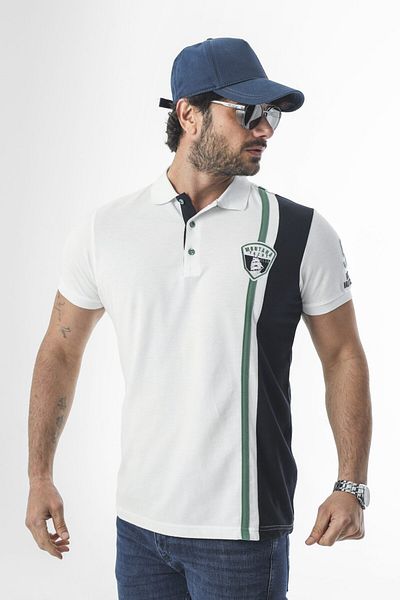 Tony Montana Μπλουζάκι 100% βαμβακερό Polo Neck Yacht Club Collection-PL-2475