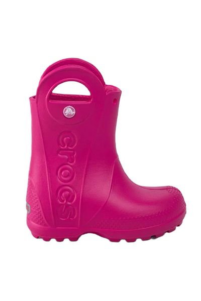 Crocs Cizme de cauciuc unisex Handle It Kids, roz
