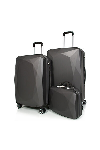 MORANO Morano 4-Piece Luggage Set Durable and Lightweight Spinner Wheeled Suitcase with Numbered Security Lock