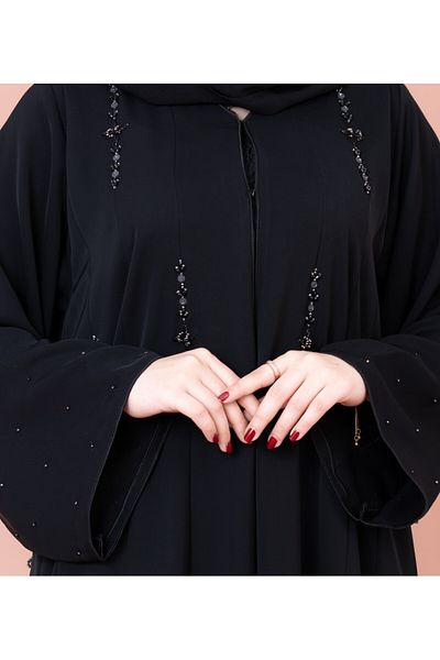IKKXA Embroidery Elegant Abaya