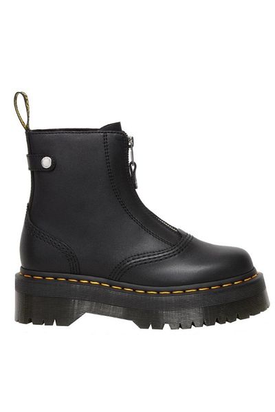 Dr. Martens Dr. Martens Zip Boots Jetta Unisex Military Boots Black