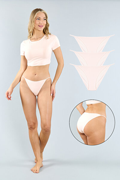 ATUTİS Pamuklu String Klasik Kesim Külot 3'lü Paket