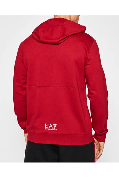 Emporio Armani MENS HOODIE men's compression longsleeve Red