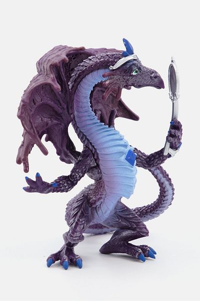 Safari Ltd Jewel Dragon Fantasy Mini Figure, Purple