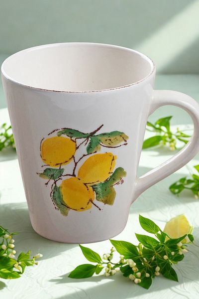 Manaferra Mug - Yellow - Ceramic