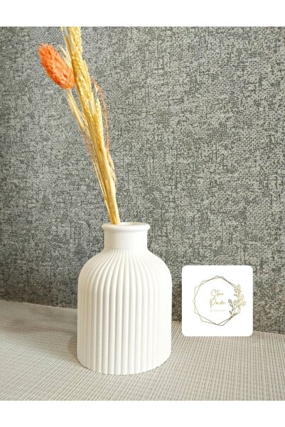 ASEM Pampas Vazosu, Iskandinav Dekoratif Vazo Biblo