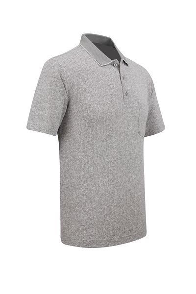 Çizgi Triko Ανδρικό μπλουζάκι Polo Neck Classic Fit με τσέπη - 5116