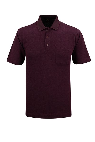 Çizgi Triko Ανδρικό μπλουζάκι Polo Neck Classic Fit με τσέπη - 5116