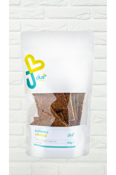 Plus Kitchen Susamlı Kraker 150 gr