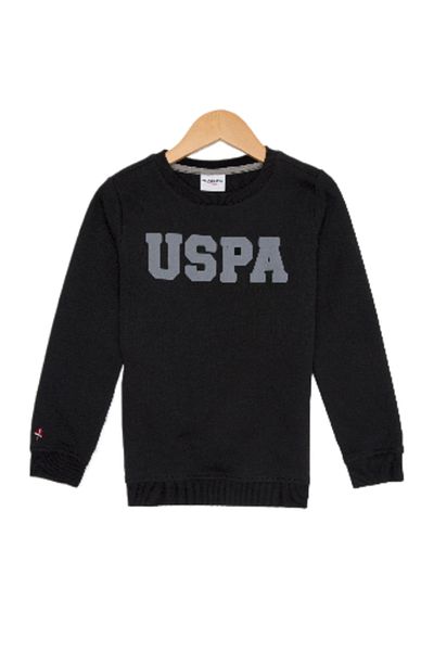 U.S. Polo Assn. Printed Crew Neck Boy Sweatshirt