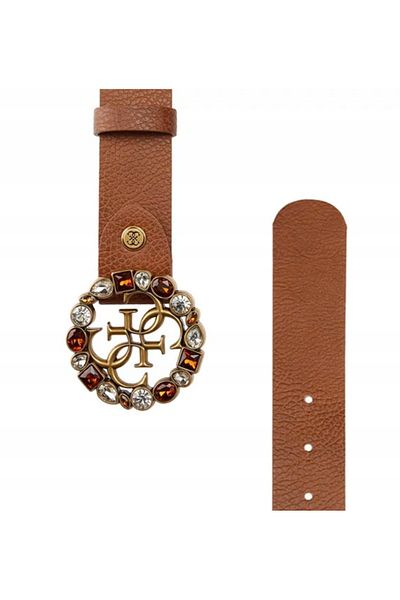 Guess ADJUSTABLE PANT BELT women's belt brown