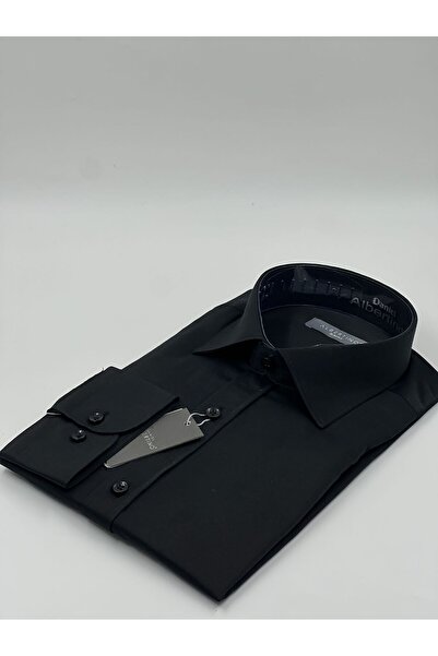 ADAM CLASSİC Italian Style Slim Fit Men's Stand Collar Shirt
