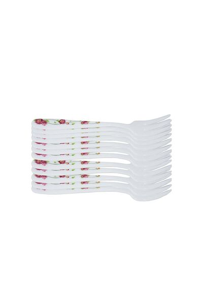 Generic 12-piece plastic fork set