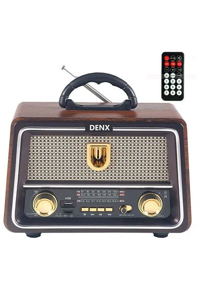 Denx راديو قابل لإعادة الشحن، راديو محمول AM FM ترانزستور بأفضل صوت، راديو يعمل بالطاقة الشمسية/البطارية،