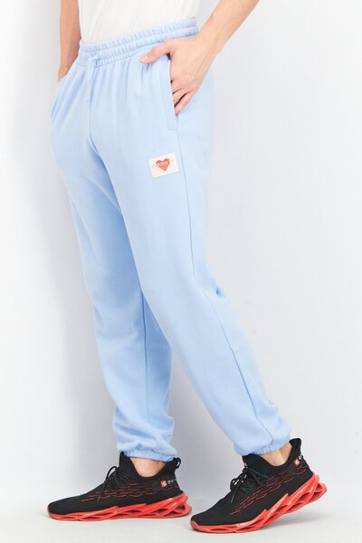 Adidas Originals Men Sportswear Fit Training Unitefit Sweatpants, Sky Blue