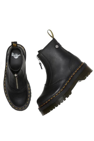 Dr. Martens Dr. Martens Zip Boots Jetta Unisex Military Boots Black