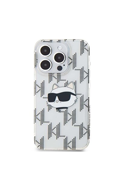 Karl Lagerfeld Θήκη για iPhone 15 Pro IML Luxury, Karl Lagerfeld - Διαφανής