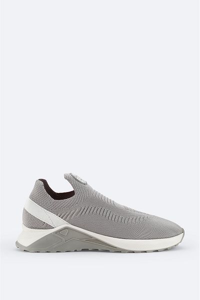 Avva Men's Gray Knitwear Flexible Sole Sneaker Shoes A31Y8076