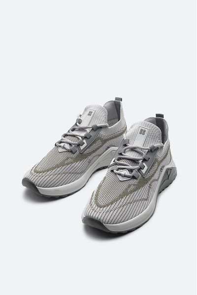Avva Men's Khaki Flexible Sole Sneaker A31y8077