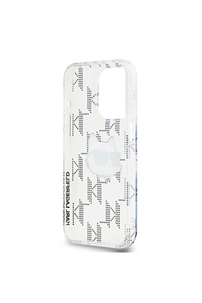 Karl Lagerfeld Θήκη για iPhone 15 Pro IML Luxury, Karl Lagerfeld - Διαφανής