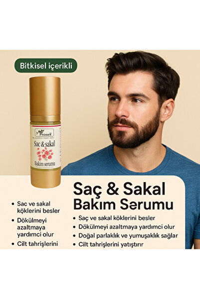 SAÇ SAKAL BAKIM SERUMU