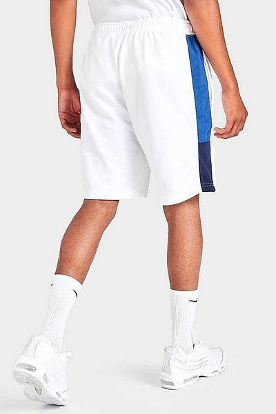 Nike Αθλητικά Ανδρικά Σορτς Hybrid French Terry Ανδρικά βαμβακερά σορτς Λευκά