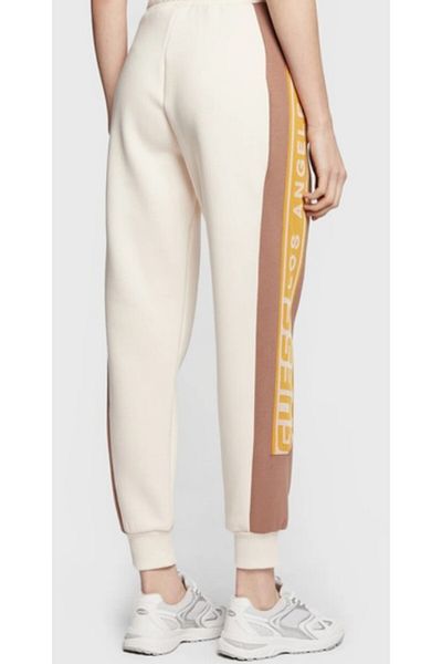 Guess Guess ADRIANNA JOGGER women's pink trousers