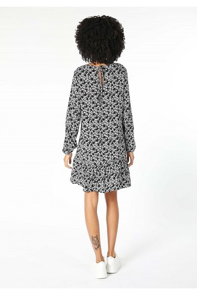 Colin's Women's Black Dress with Regular Fit