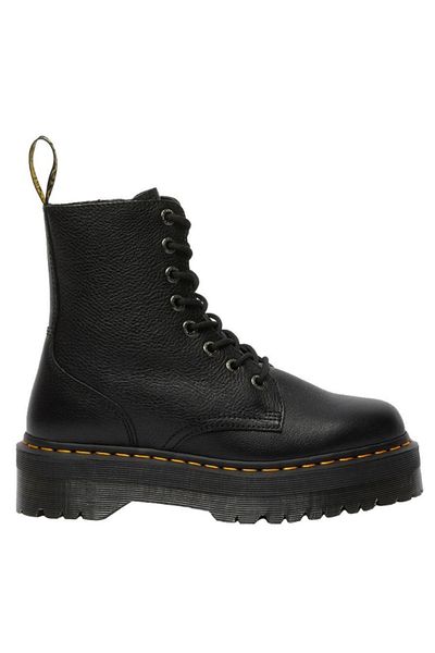 Dr. Martens Dr. Martens Jadon III Ghete militare unisex cu 8 ochiuri, negre