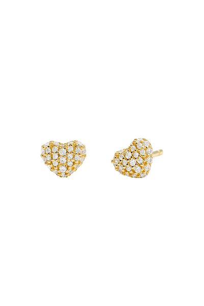 Michael Kors Premium 925 Sterling Silberen Goldfarbene Ohrringe Mkc1119an710