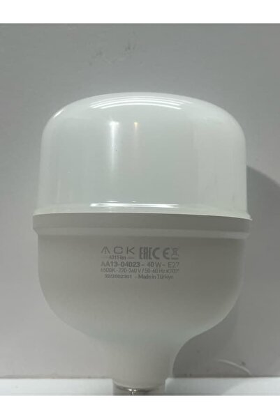 ACK 40 W 6500K Beyaz Işık E27 Led Ampül AA13-04023